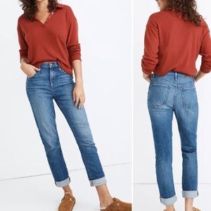 Madewell | The High Rise Slim Boyjean Size 28